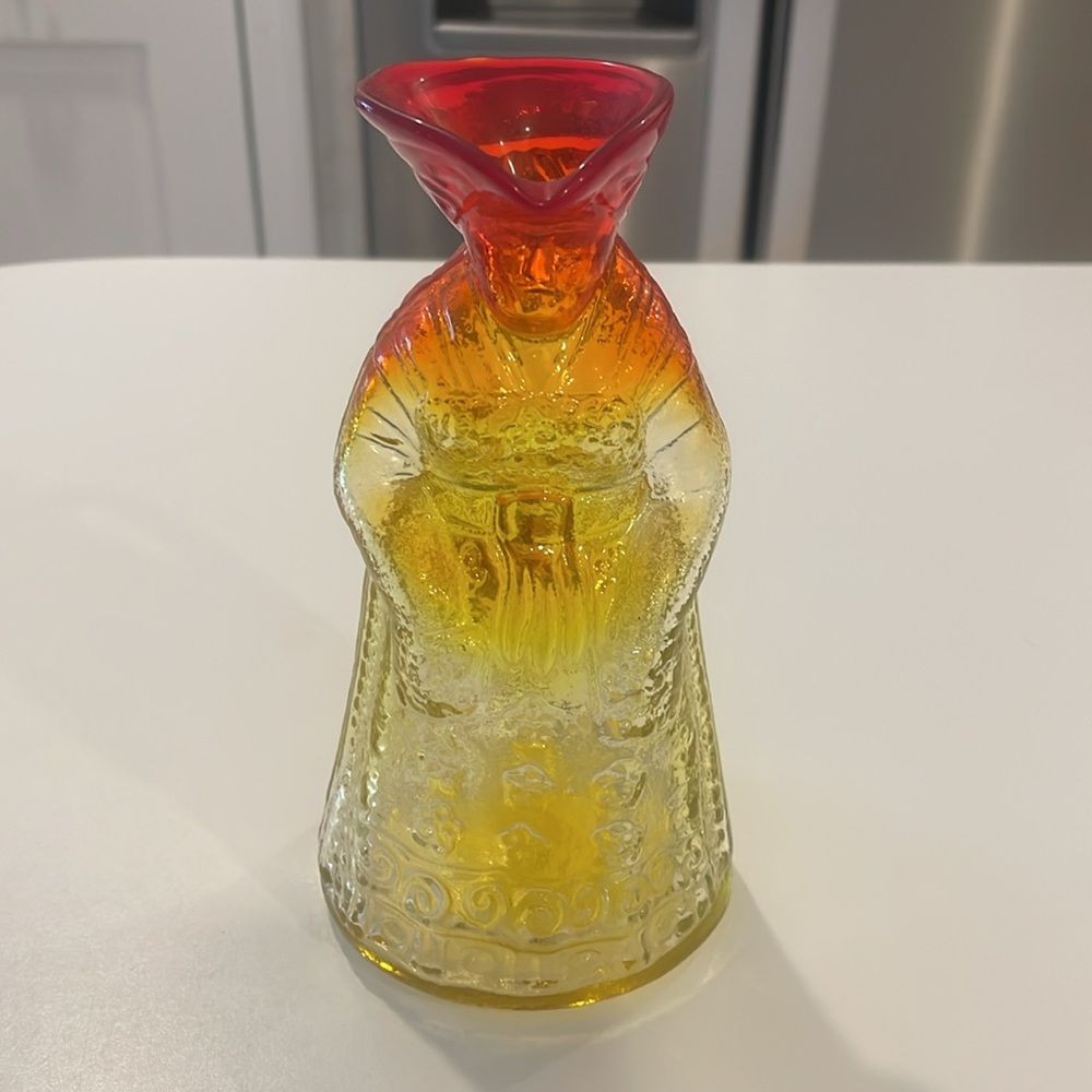 Aunt Jemima glass syrup pitcher